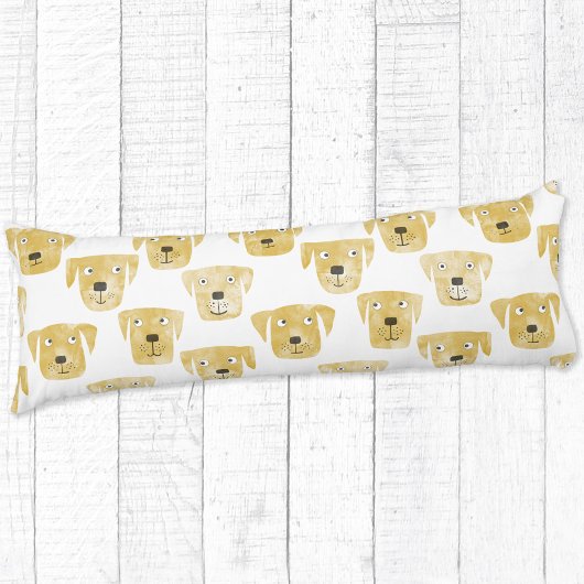 Golden Labrador Retriever Dogs Lichaamskussen