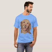 Golden Labrador Retriever T-shirt (Voorkant volledig)