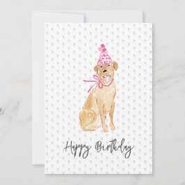 Golden Labrador Verjaardag Pet Ballonnen Dog Pet F