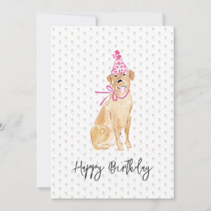 Golden Labrador Verjaardag Pet Ballonnen Dog Pet F