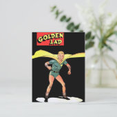 Golden Lad Briefkaart (Staand voorkant)
