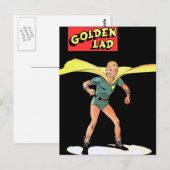 Golden Lad Briefkaart (Voorkant / Achterkant)