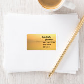 Golden Lake met Boat Placemat Etiket (Insitu)