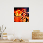 Golden Land - Poster (Keuken)