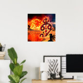 Golden Land - Poster (Thuiskantoor)