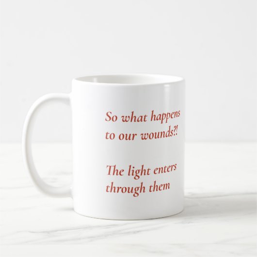 Golden Lantern Mug | Inspirational Quote Mug Koffiemok (Links)