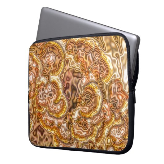 GOLDEN LAPTOP SLEEVE (Voorkant Links)