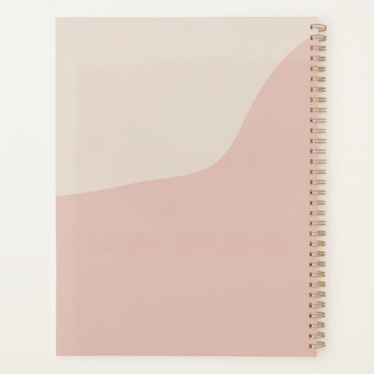 Golden Lashes  Planner (Achterkant)