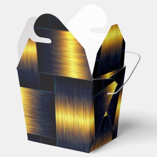 Golden Lattice 2 Bedankdoosjes (Geopend)