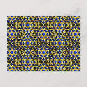 Golden Lattice 6-6 Sm Any Color Briefkaart