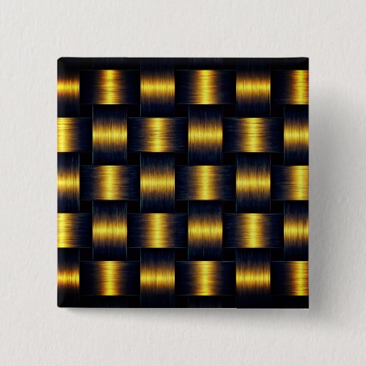 Golden Lattice Gold Button (Voorkant)