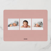 Golden Laurel | Aankondiging van de geboorte van R (Achterkant)