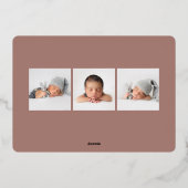 Golden Laurel | Aankondiging van de geboorte van R (Achterkant)