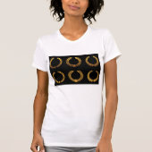 Golden Laurel Wreaten Womens T-Shirt (Voorkant)