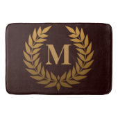 Golden Laurel Wreathe Badmat (Voorkant)