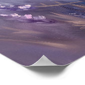 Golden Lavender Wall Art Print | Vertical Poster (Hoek)