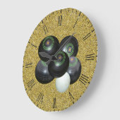 Golden Lawn Bowls, Wall Clock Grote Klok (Hoek)