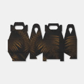 Golden leaf bedankdoosjes (Uitgevouwen)