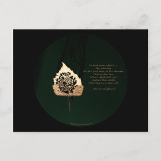 Golden Leaf Briefkaart