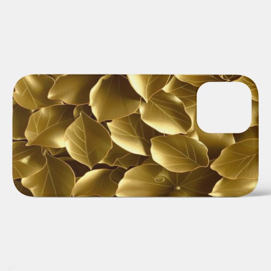 Golden Leaf Case-Mate iPhone Case (Achterkant (horizontaal))