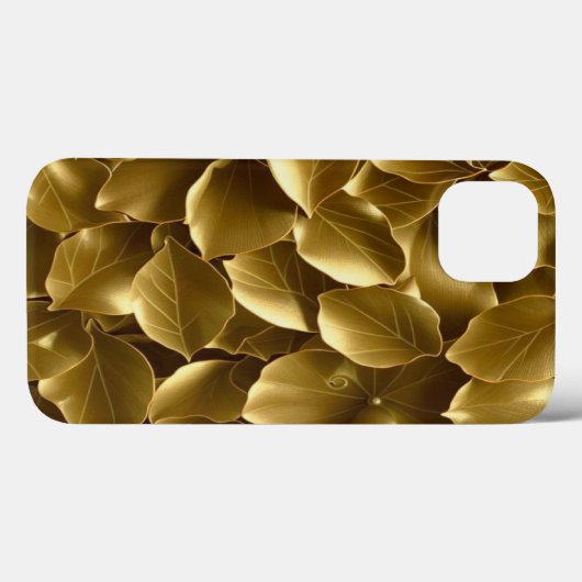 Golden Leaf Case-Mate iPhone Case (Achterkant (horizontaal))
