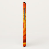 GOLDEN LEAF, CELTISCHE KNOTEN zwart oranje geel Case-Mate iPhone Case (Achterkant/links)