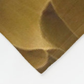 Golden Leaf Fleece Deken (Hoek)
