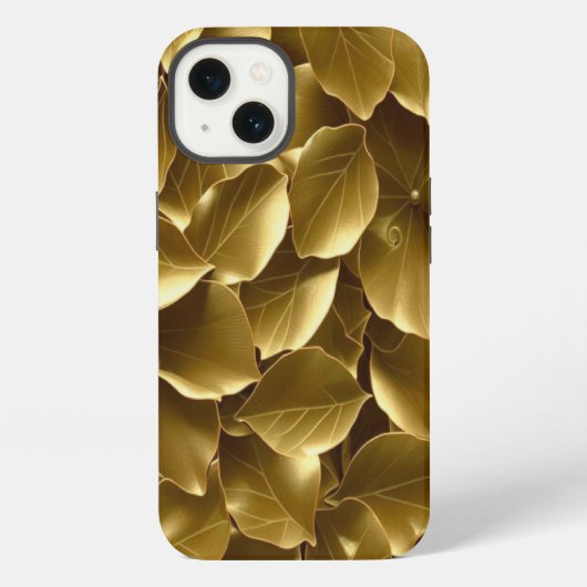 Golden Leaf iPhone Hoesje (Achterkant)