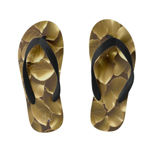 Golden Leaf Kinder Teenslippers (Voetbed)