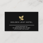 Golden Leaf | Luxemburg Visitekaartje (Achterkant)