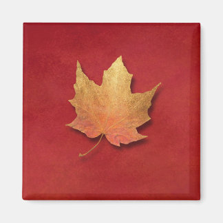 Golden Leaf Magneet