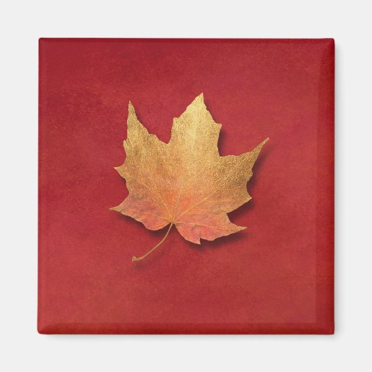 Golden Leaf Magneet (Voorkant)