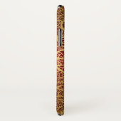 Golden leaf op rode achtergrond Case-Mate iPhone case (Achterkant / rechts)