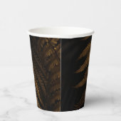 Golden leaf papieren bekers (Rechts)