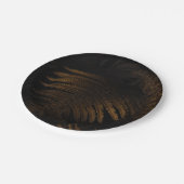 Golden leaf papieren bordje (Gekanteld)