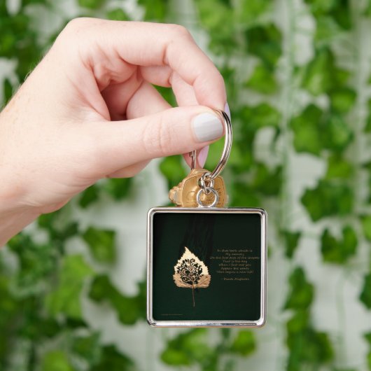 Golden Leaf Sleutelhanger (Hand)