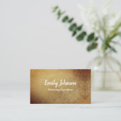 Golden Leaf Style Solutions Visitekaartje (Staand voorkant)