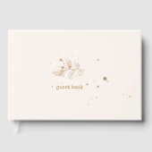 Golden Leaf Wedding ID655 Gastenboek (Voorkant)