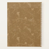 Golden Leaf Wedding Plans ID655 Planner (Achterkant)