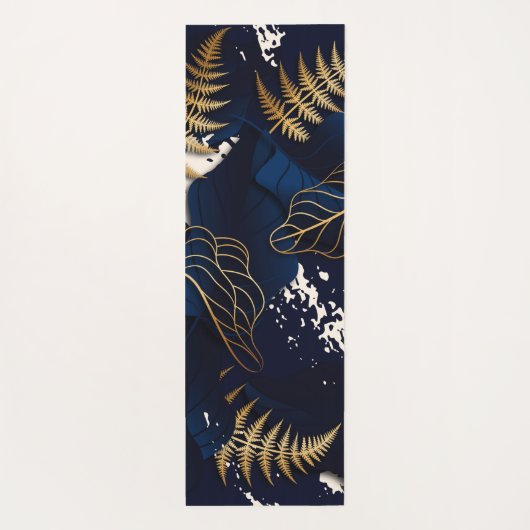 Golden Leaf Yoga Mat (Achterkant)