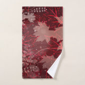 Golden Leaves 1 Bad Handdoek (Handdoek)