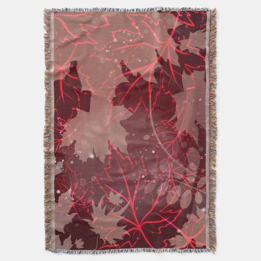 Golden Leaves 1 Deken (Voorkant Verticaal)