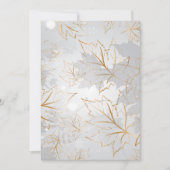 Golden Leaves 3 Bedankkaart (Voorkant)