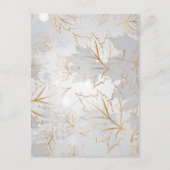 Golden Leaves 3 Briefkaart (Voorkant)