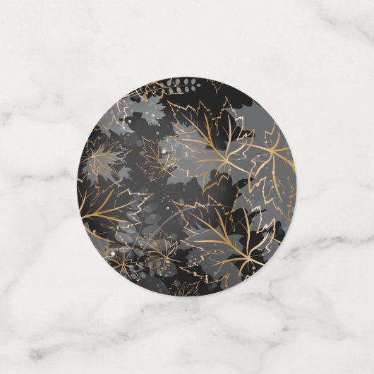 Golden Leaves 5 Confetti (Kleine voorkant)