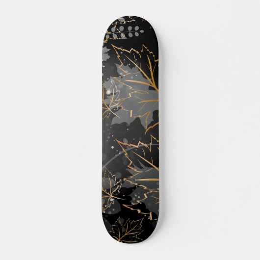 Golden Leaves 5 Persoonlijk Skateboard (Voorkant)