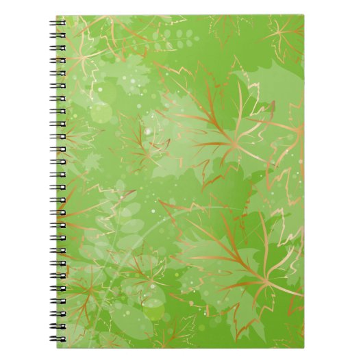 Golden Leaves 7 Notitieboek (Voorkant)