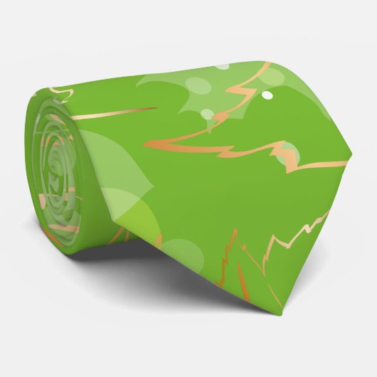 Golden Leaves 7 Stropdas (Opgerold)