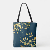 Golden Leaves 8 Tote Bag (Achterkant)
