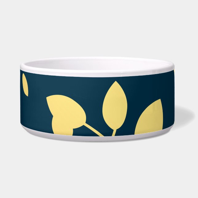 Golden Leaves 8 Voerbakje (Voorkant)